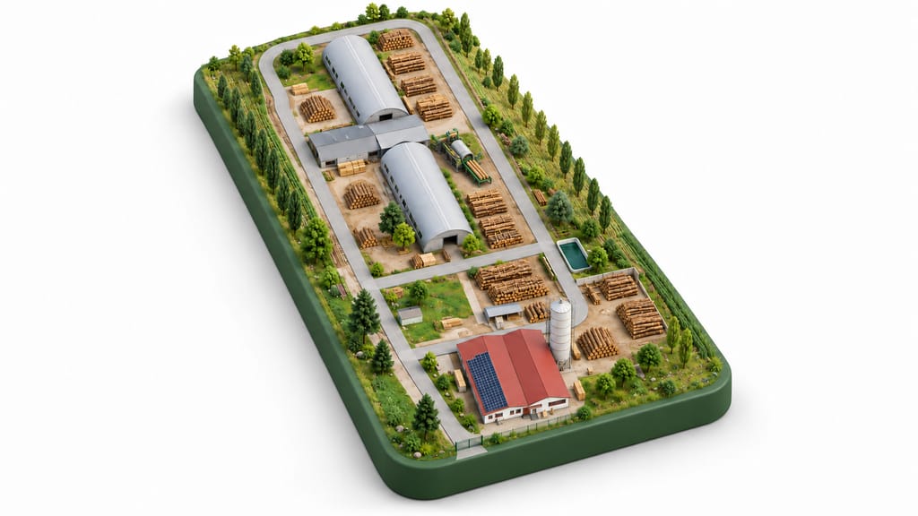 The Cecconwood site in Kálmáncsa